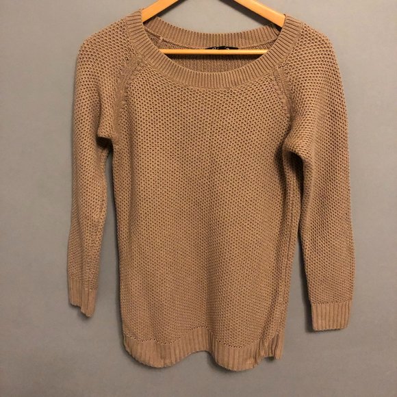 Dalia Light Brown Knit Sweater - Picture 1 of 3